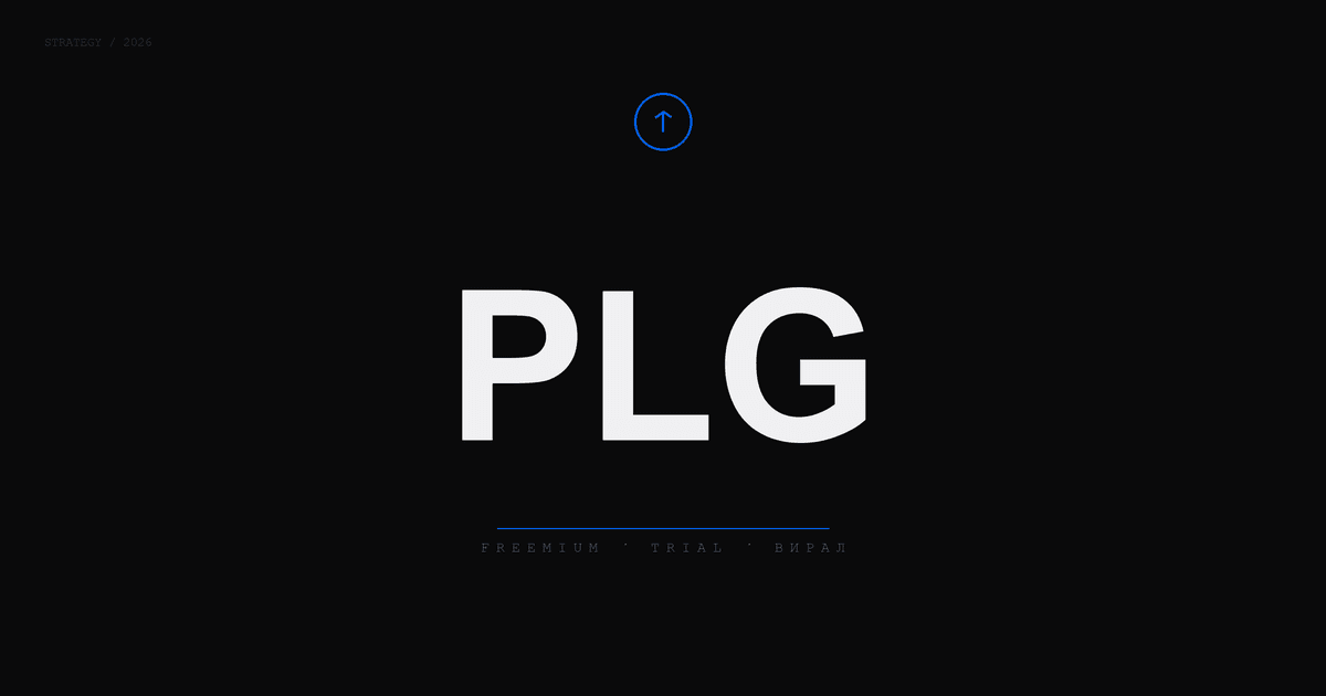Product-Led Growth 2026: freemium, виральность продукта и PLG-метрики