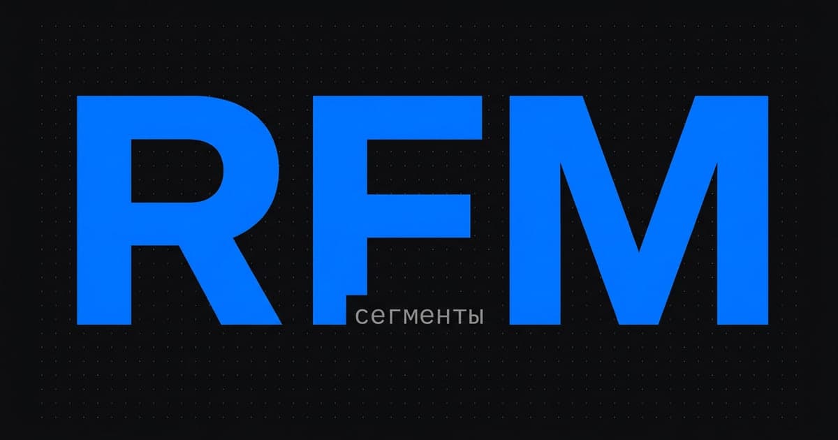RFM-сегментация 2026: как вытащить повторные продажи из базы клиентов