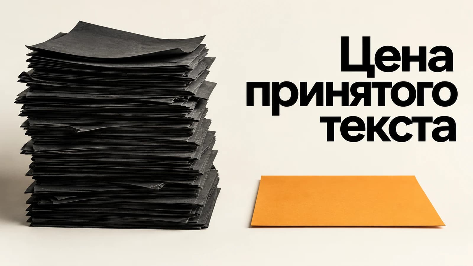 Обложка статьи: Сколько стоит принятый AI-текст с учётом переделок